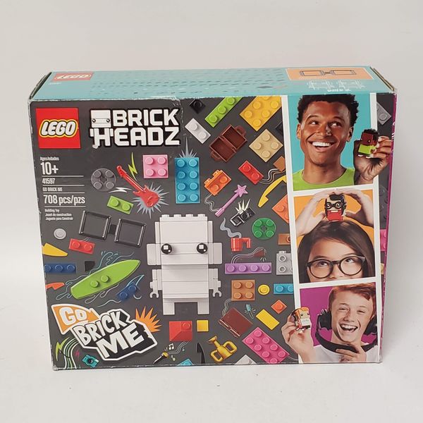 Lego 41597 GO BRICK ME Build a BrickHeadz Version Of Yourself Builds 2 New for Sale in Bartlett