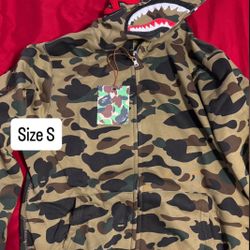 Bape Hoodie Size S /M