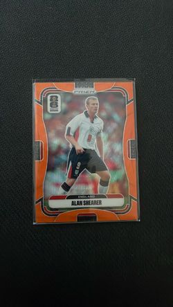Panini 2026 Prizm FIFA World Cup Alan Shearer England #117 Orange Wave /125