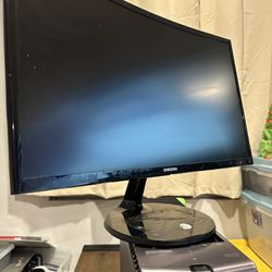 Curved 14” Samsung monitor