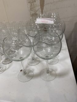 Huge Lot Of Glassware Over A Dozen Styles