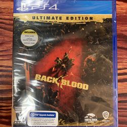 PS4 Back 4 Blood Ultimate Edition 