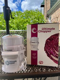 The Ultimate Chopper food processor