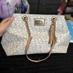 Calvin Klein CK Logo Tote Bag