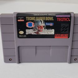 Tecmo Super Bowl For The SNES 