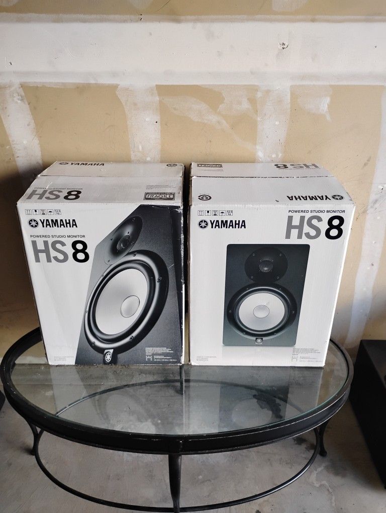Yamaha HS8 Studio Speakers