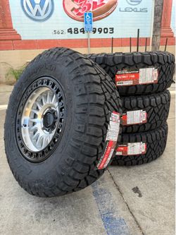 285/70/17 NITTO RIDGE GRAPPLER / KMC 552 17INCH/ 6x139.7/-10 ✅ 🔥
