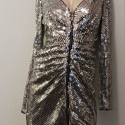 NWT Guess By Marciano Rachel Dress Size Small Sequin 