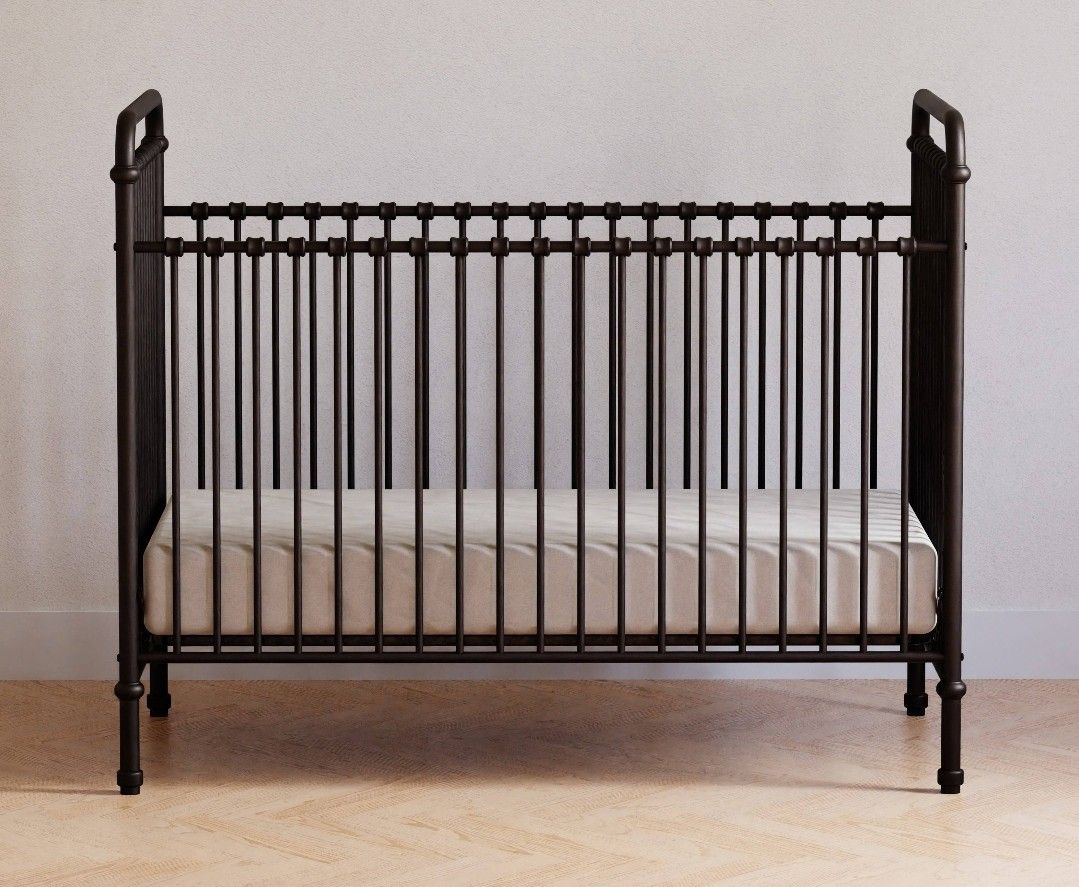 Namesake Abigail 3-in-1 Metal Convertible Crib