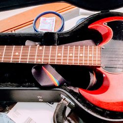 Vintage 1961 Les Paul Jr Electric Guitar  with Rebar