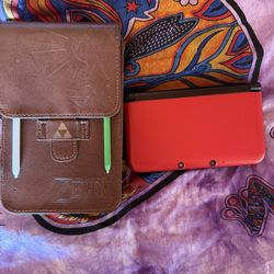 3DS  XL W/Zelda 3DS XL Case