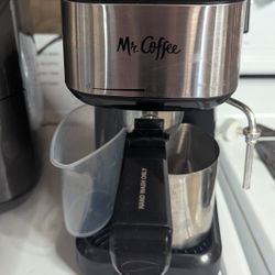 Mr Coffee Espresso And Milk Foaming Maker 