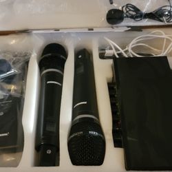 The Vocal Microphone Professional Wireless Microphone System
