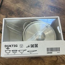 Stainless steel cookware toys