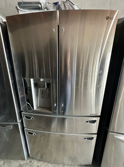 LG 4-Door French Door Fridge Stainless Steel