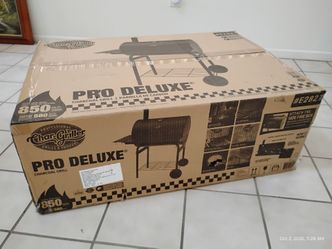 Barrel BBQ charcoal grill Char-Griller Pro-Deluxe