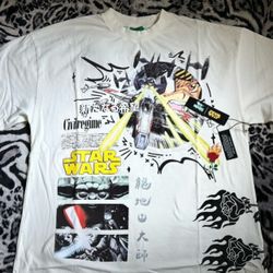Civil Regime Star Wars LUKE MANGA CLASSIC OVERSIZED TEE SIZE M AND L AVAILABLE