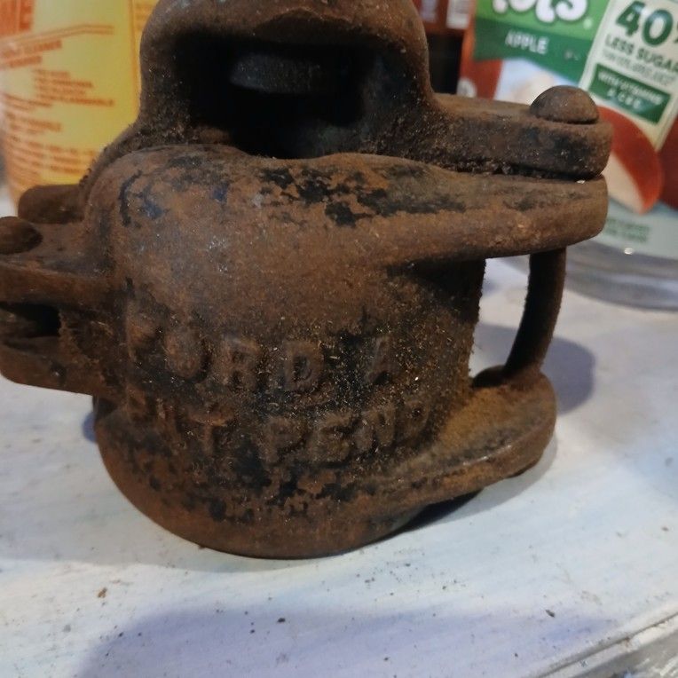 Vintage Antique Ford Jack Truck Car Lift Tool