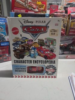 Disney cars encyclopedia w car and poster