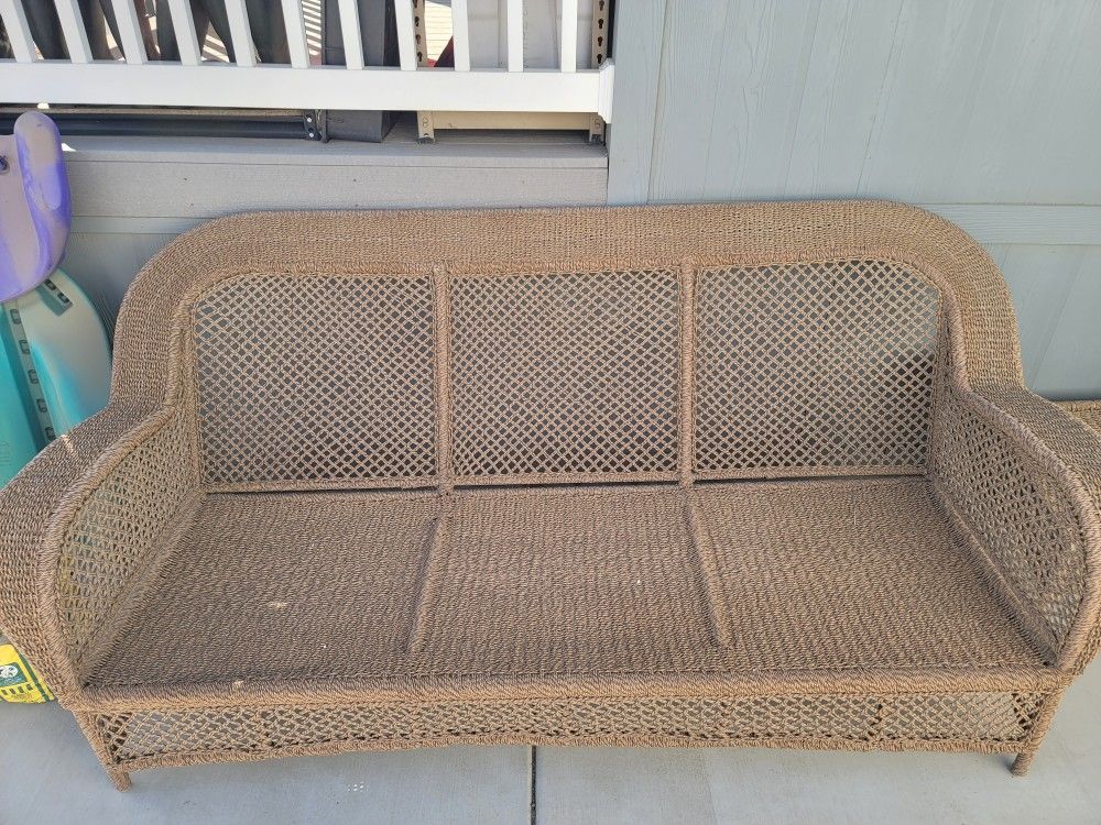 Outdoor Wicker Furniture Set