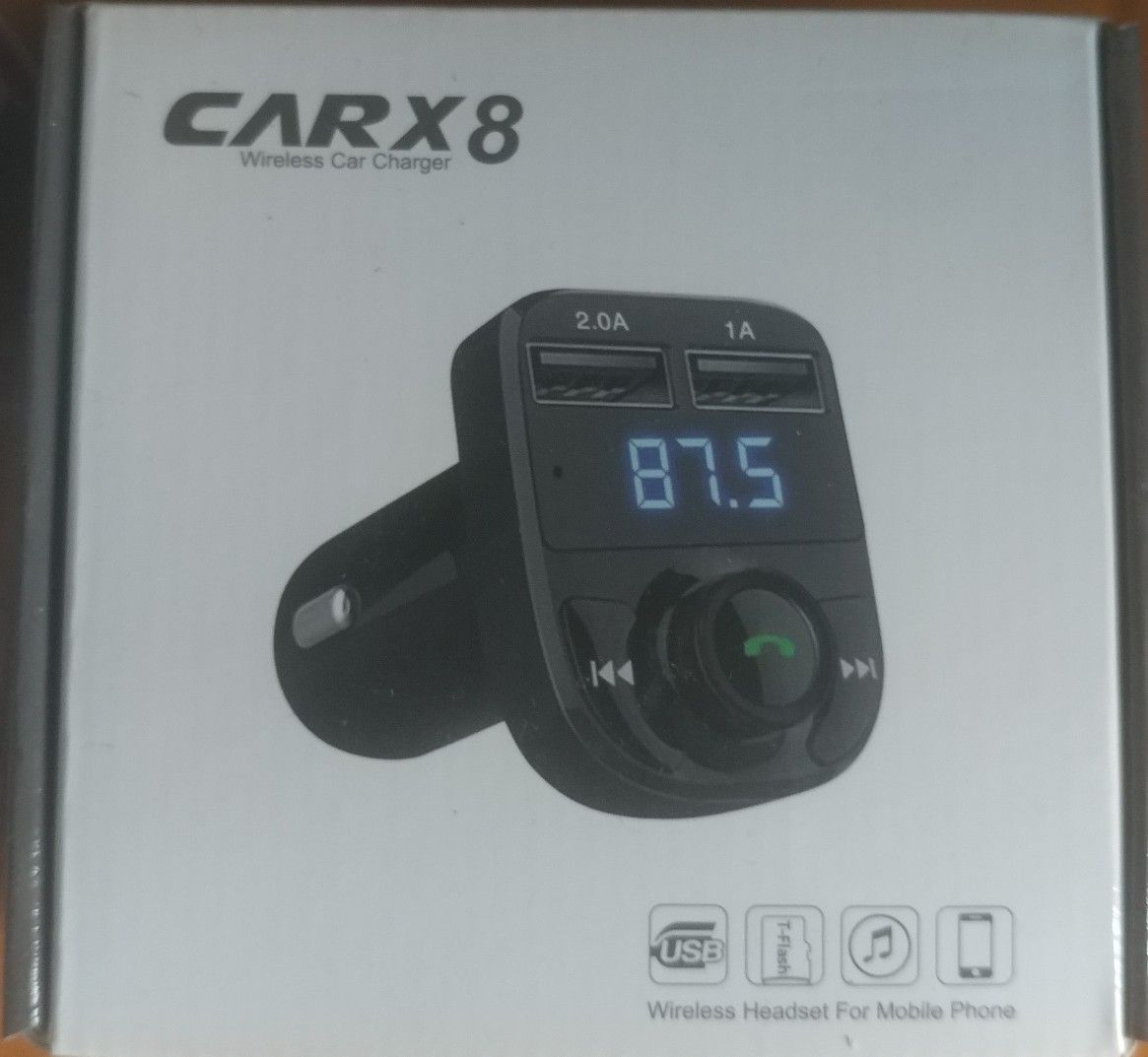 Car Bluetooth Fm Transmitter Car 8