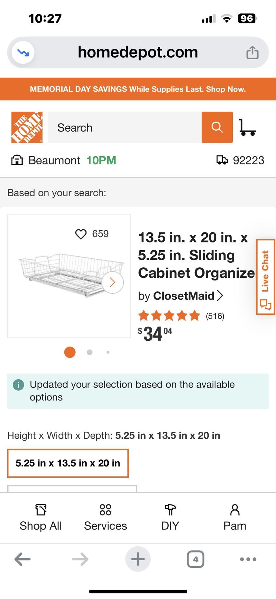 White wire organizer baskets