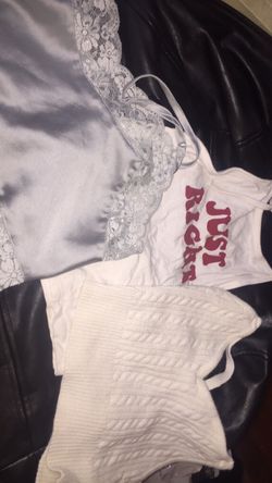 Crop tops/ halter tops