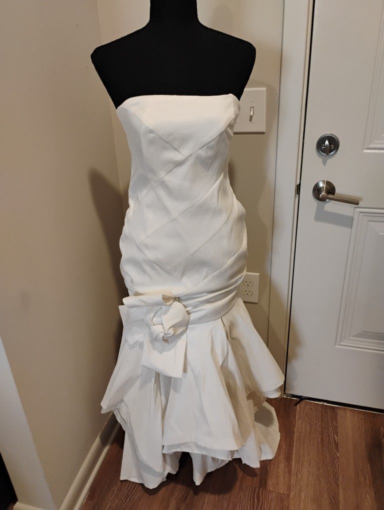 White Jessica McClintock