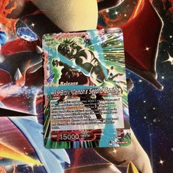 Dragon Ball Super SS Broly Demons Second Coming pre release card Saiyan Showdown