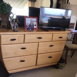 All wood Bedroom Set,