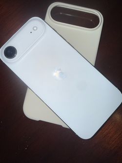 White iPhone Air