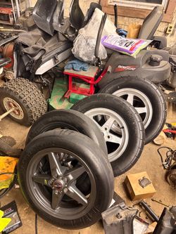 Race Star Industries/ Jegs rims w/tires