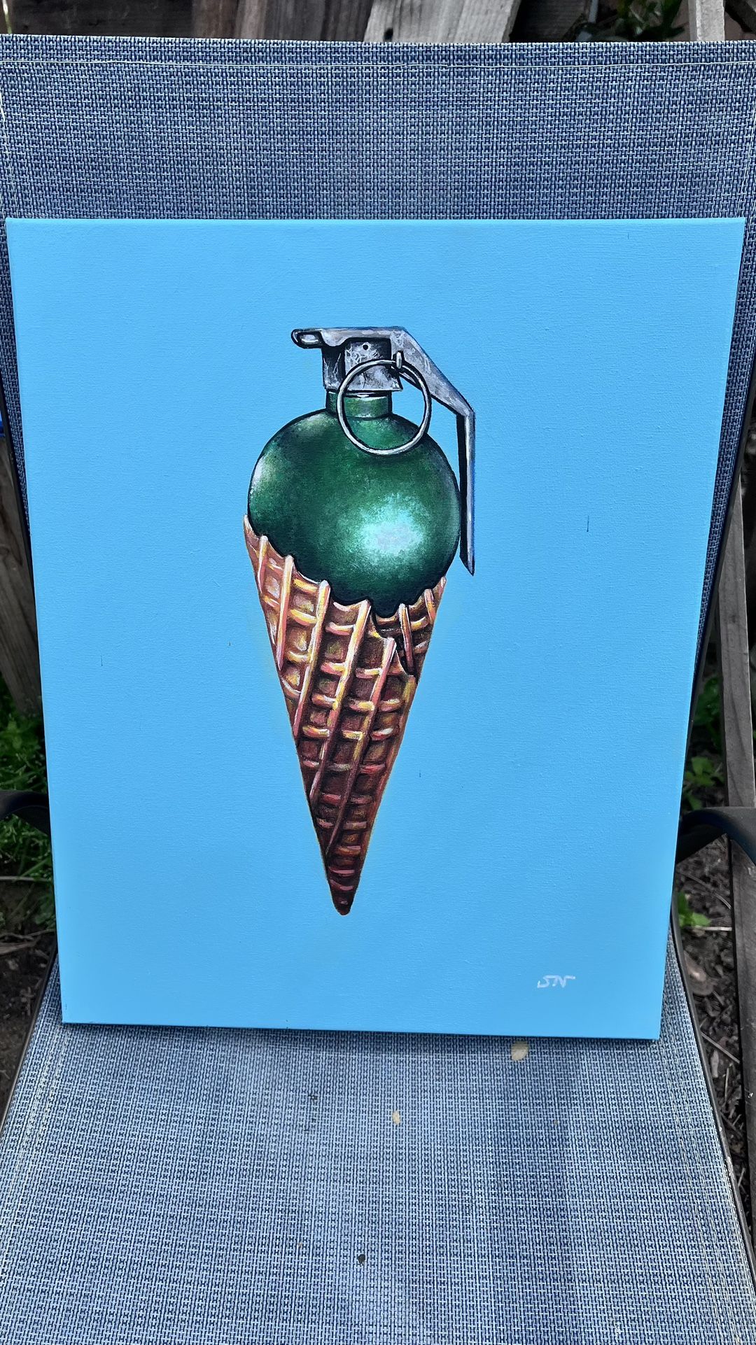 One Of A Kind Painting By Sal Navarro 