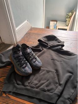 Yeezy 380 + fear of God Essentials hoodie bundle- negotiable