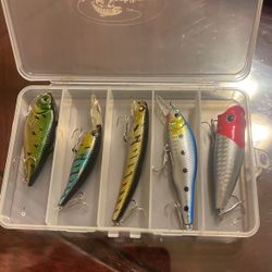 Yoshikawa Hard Bait Fishing Lure 5 Pack
