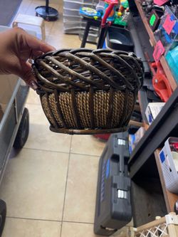 Small Round Brown Basket