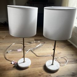 Set of 2 lamps