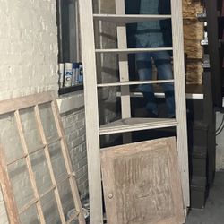 Built In Corner Cabinet Salvage Entryway Mud Room Shelving