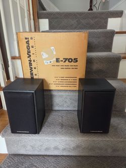 Pair of Cerwin -Vega  E 705 Speakers. Still in box
