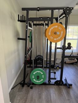 Major Fitness Smith Machine with 230lb in weights