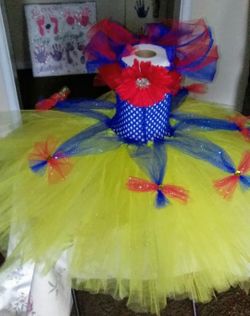 Snow white tutu dress