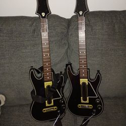 2 "Guitar Hero Live" Guitars (Wireless)