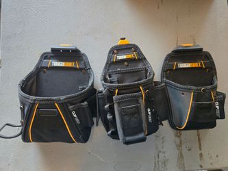 Toughbuilt tool pouches $30 for all three