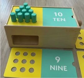 Lovevery Wooden Counting Box Montessori