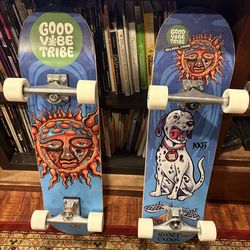 Skateboard set of Sublime skateboards complete rare