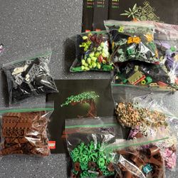Lego Bonsai And Lego succulents 10309, 10281