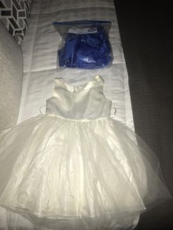 Dress 12months petals can be added & sash