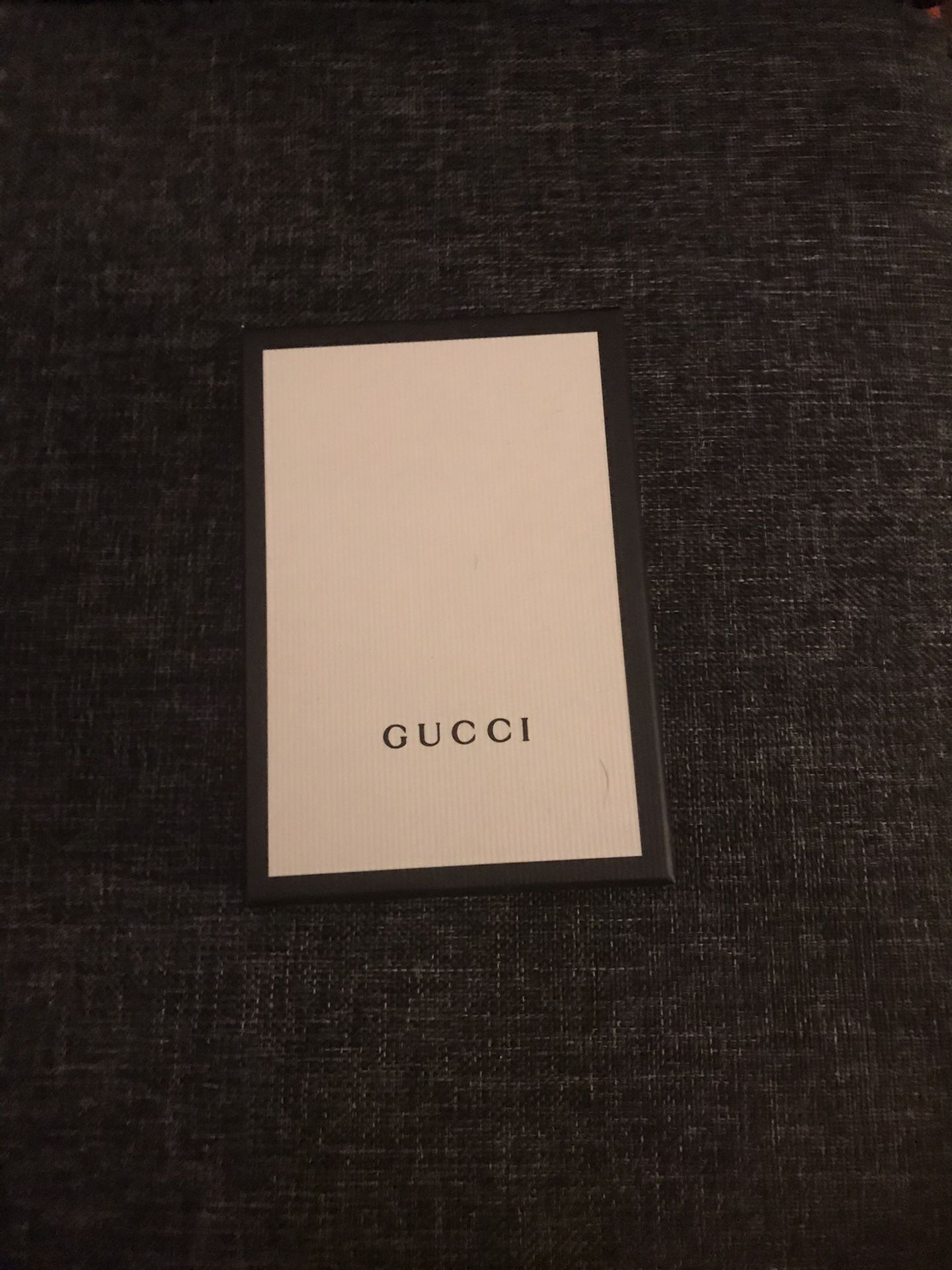 Gucci card holder Mini box and dust bag