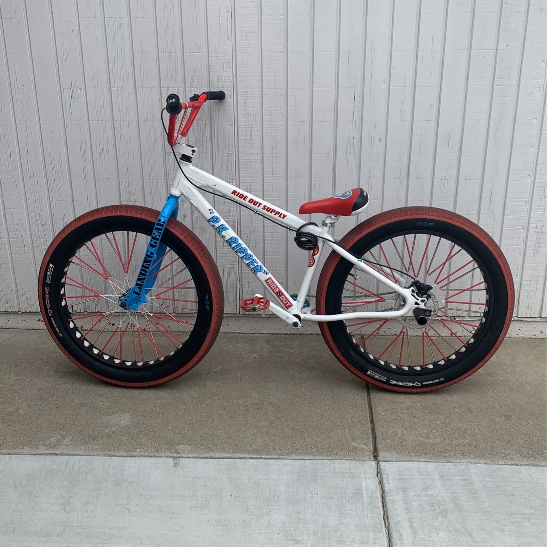 Pédales Plates XPEDO B102 Aluminium Rouge - BMX Old School - Occasion