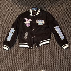 Off White Varsity Jacket Size Medium 